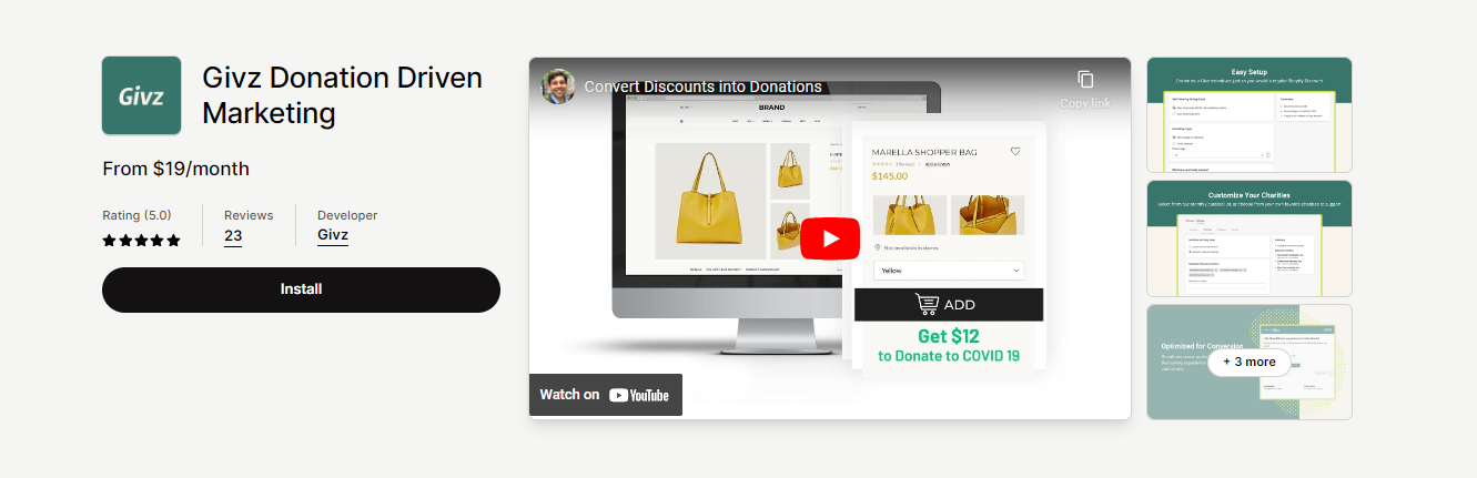 Givz Donation Driven Marketing